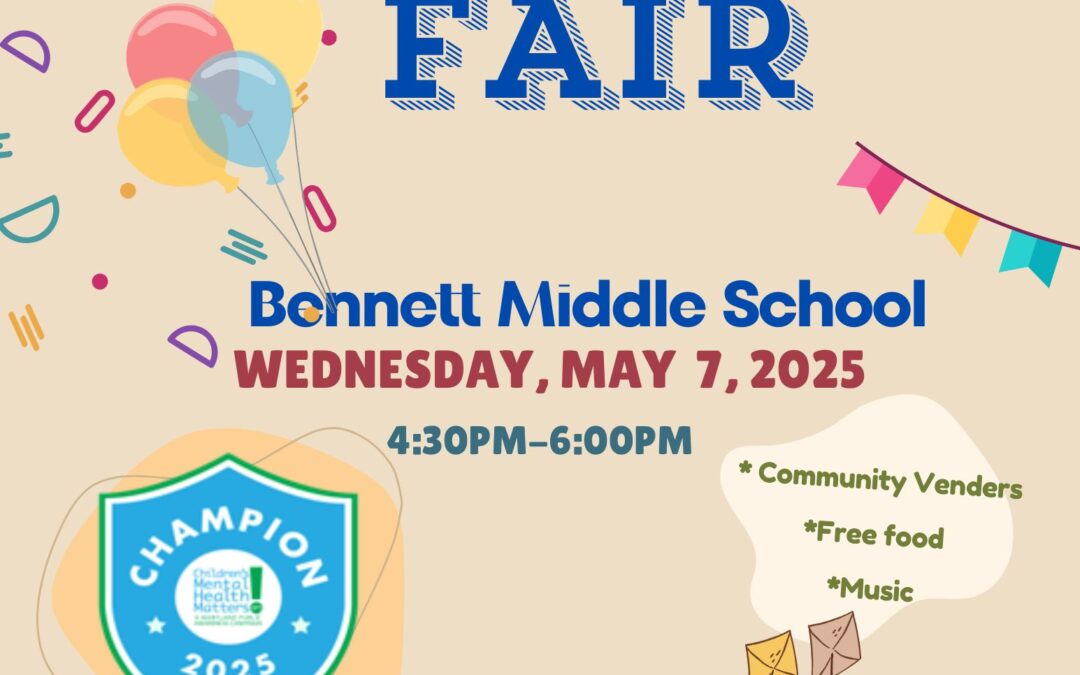 Bennett Middle School Mental Health Fair – Wicomico County