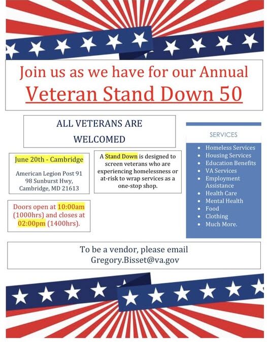 Veteran Stand Down 50 – Cambridge